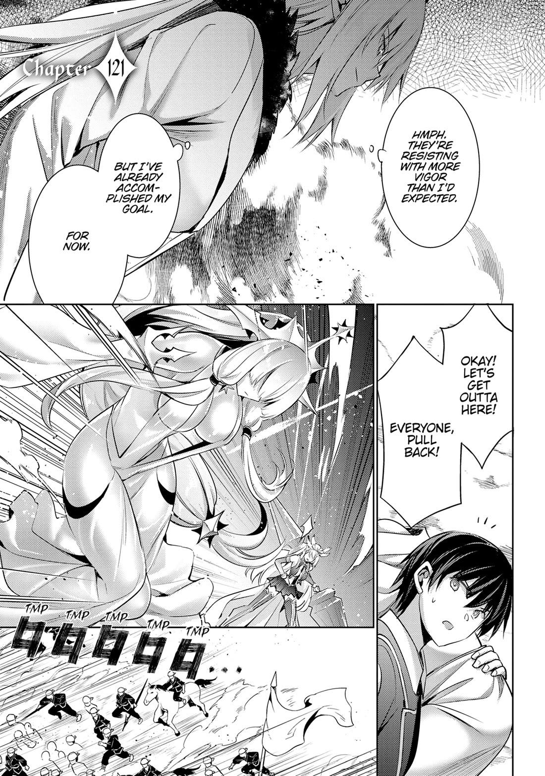 Magika no Kenshi to Shoukan Maou chapter 121 page 1