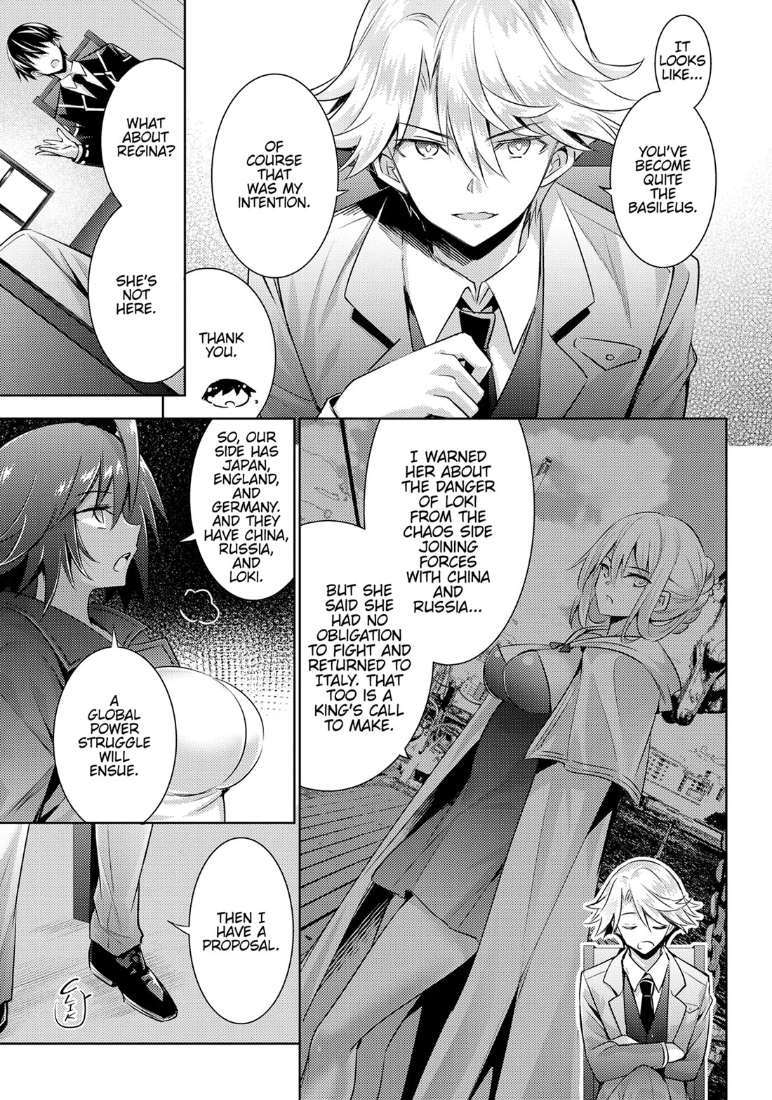 Magika no Kenshi to Shoukan Maou chapter 121 page 15