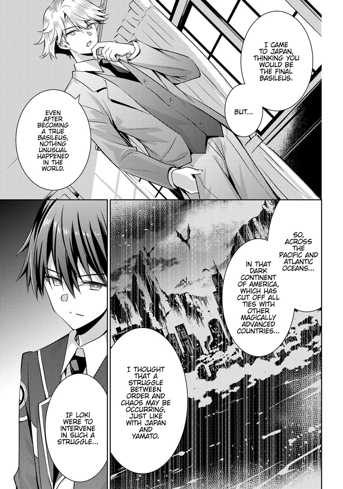Magika no Kenshi to Shoukan Maou chapter 122 page 3