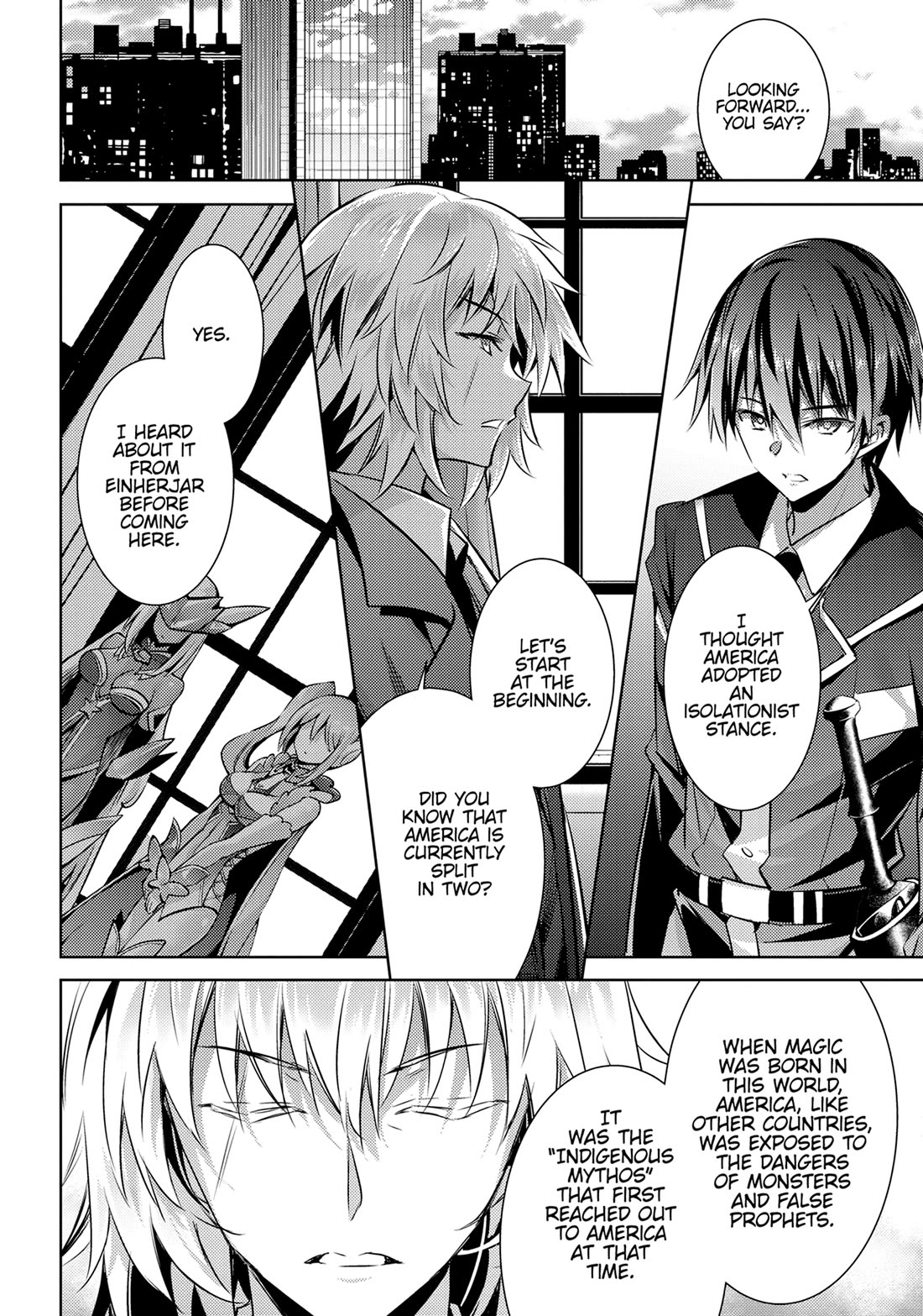 Magika no Kenshi to Shoukan Maou chapter 123 page 2