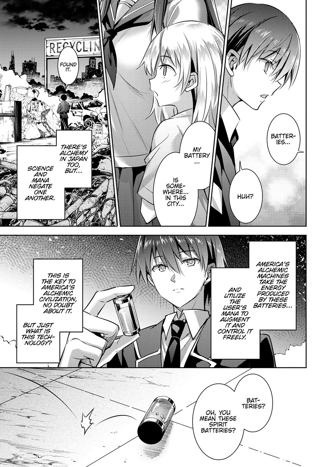 Magika no Kenshi to Shoukan Maou chapter 123 page 7