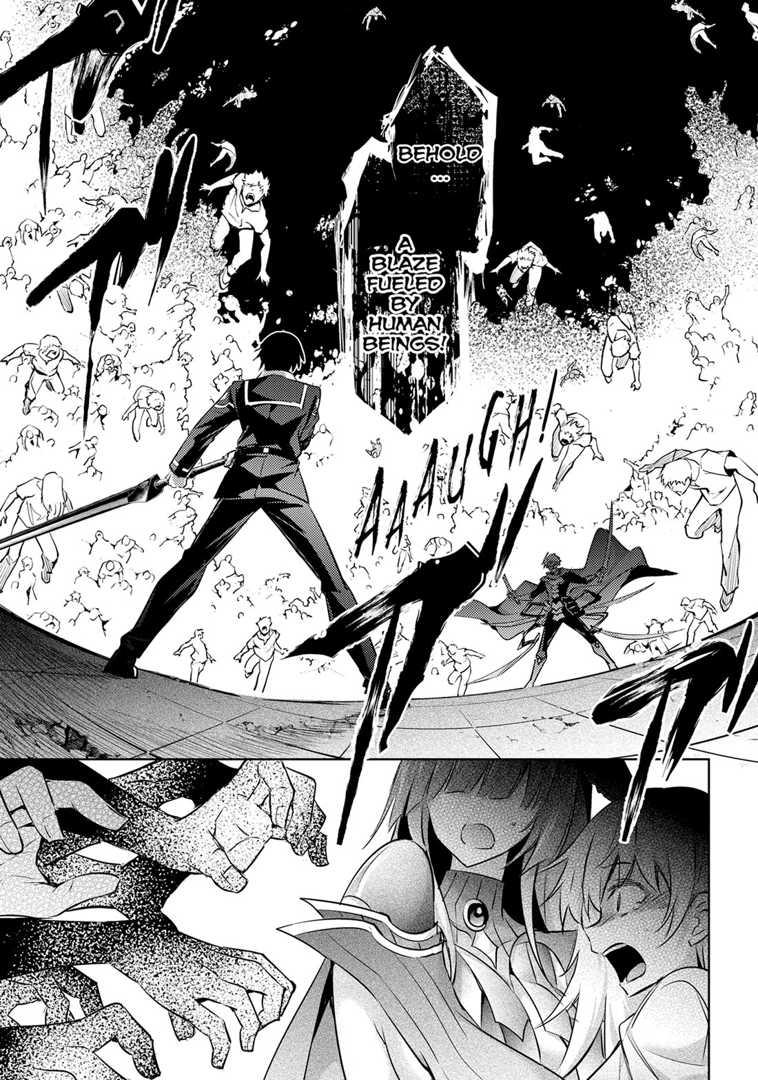 Magika no Kenshi to Shoukan Maou chapter 123 page 9