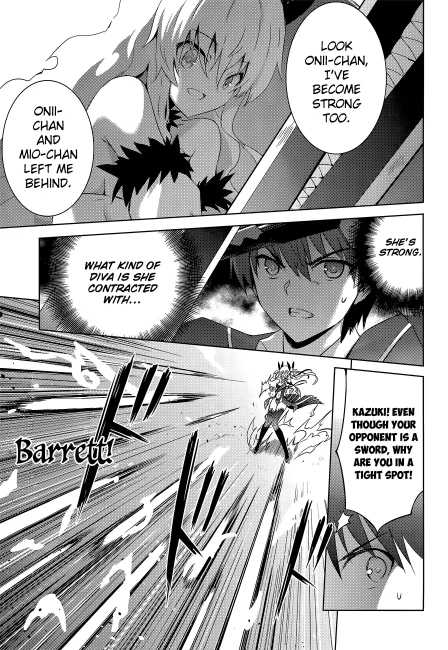 Magika no Kenshi to Shoukan Maou chapter 13 page 11