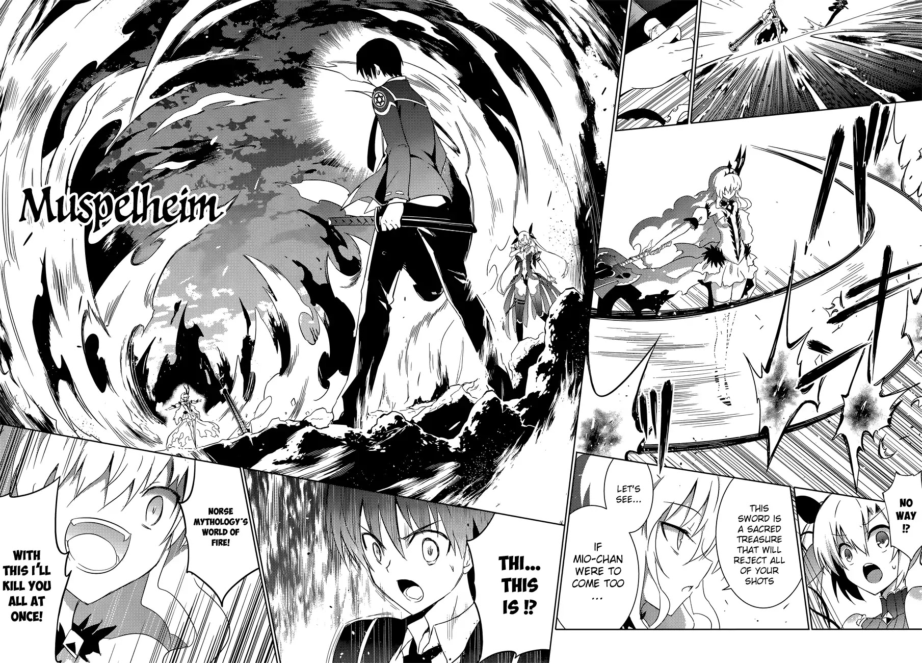 Magika no Kenshi to Shoukan Maou chapter 13 page 12