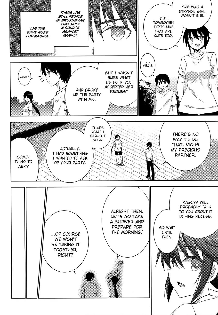 Magika no Kenshi to Shoukan Maou chapter 18 page 28