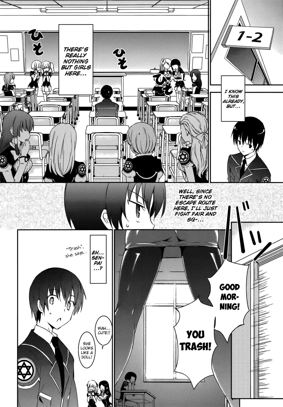 Magika no Kenshi to Shoukan Maou chapter 2 page 20