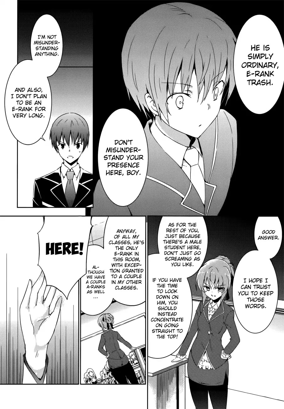 Magika no Kenshi to Shoukan Maou chapter 2 page 22