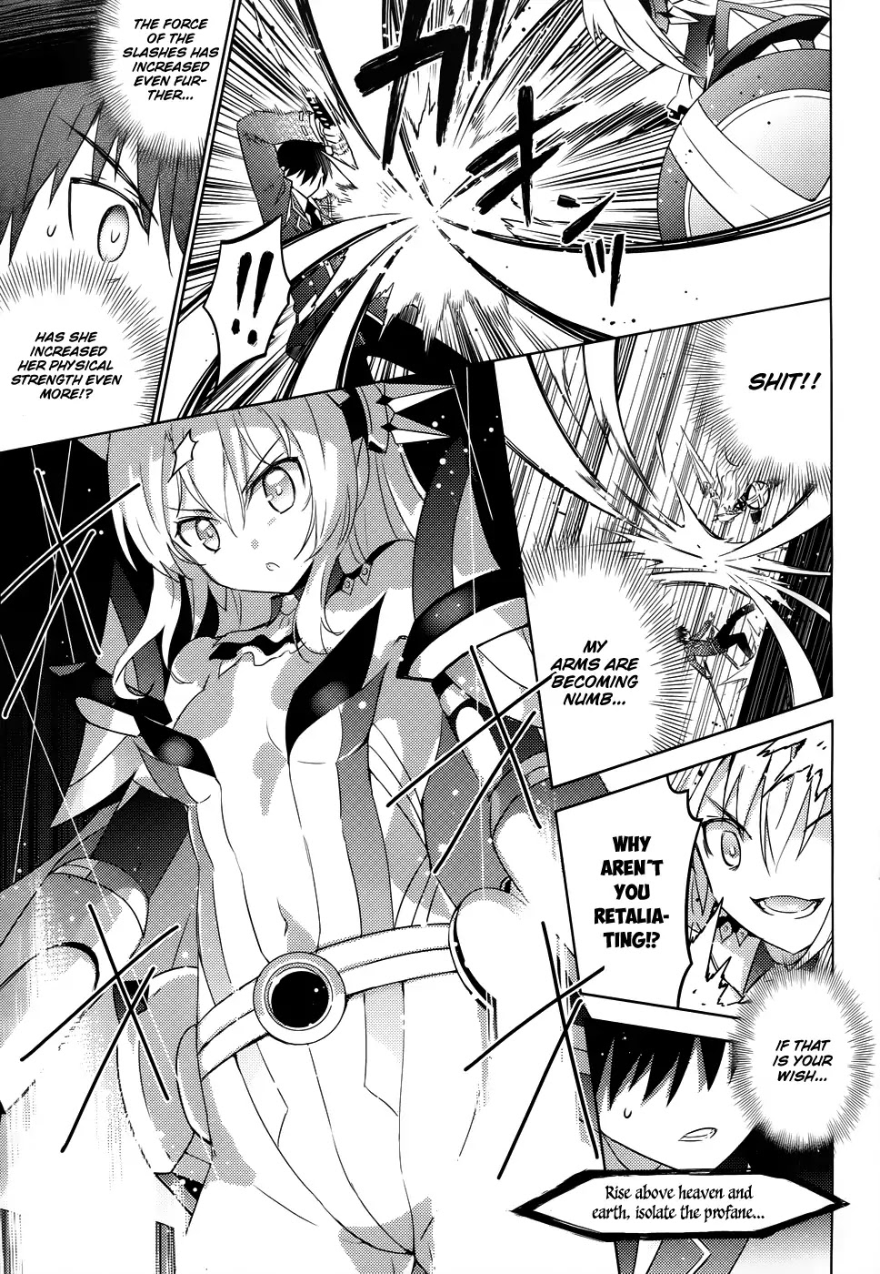 Magika no Kenshi to Shoukan Maou chapter 21 page 15