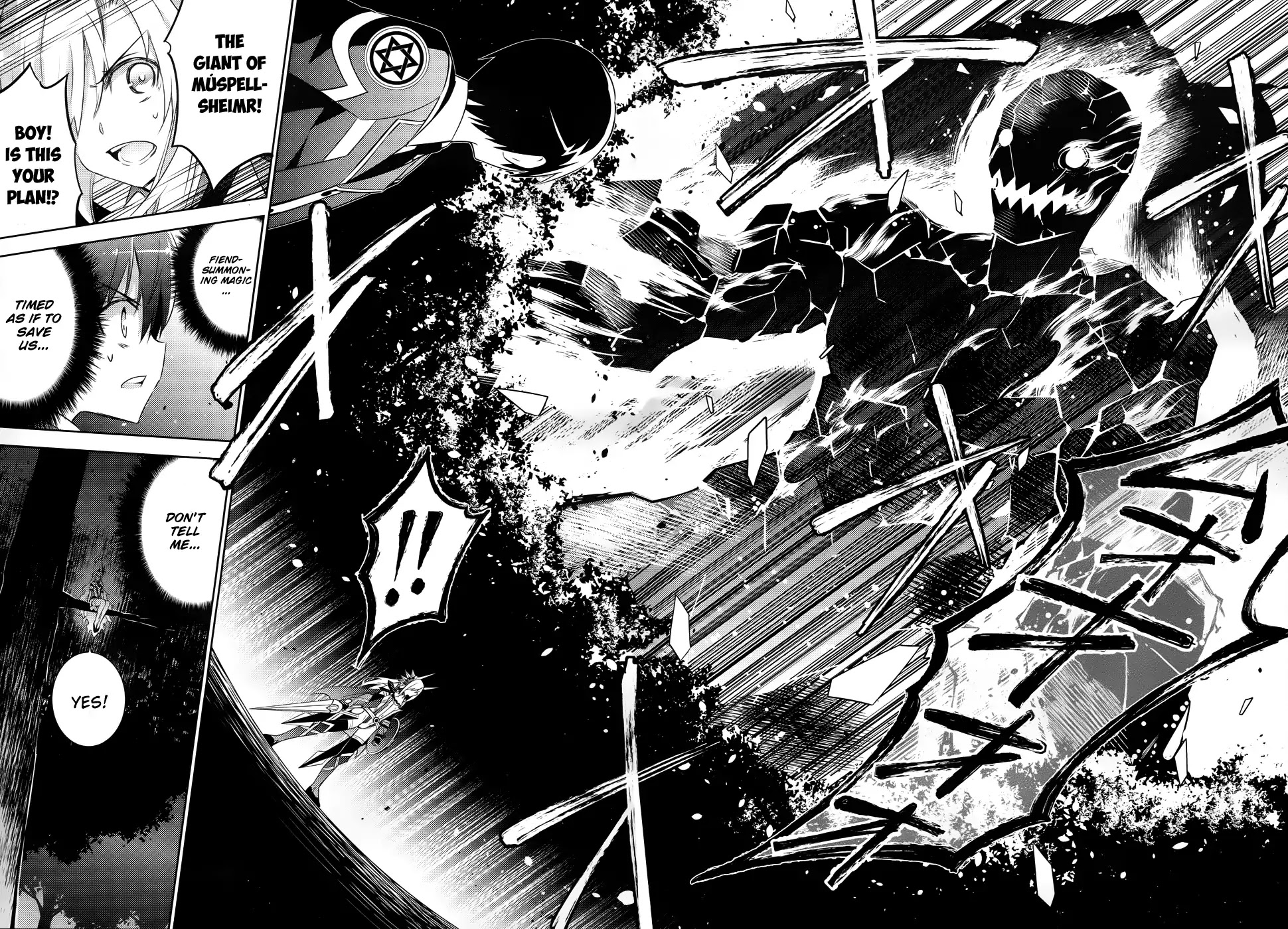 Magika no Kenshi to Shoukan Maou chapter 21 page 22