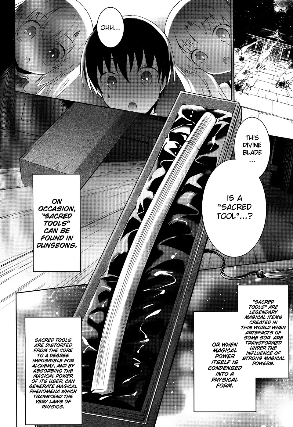 Magika no Kenshi to Shoukan Maou chapter 21 page 4