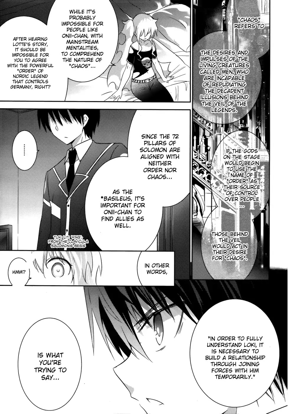 Magika no Kenshi to Shoukan Maou chapter 23 page 11