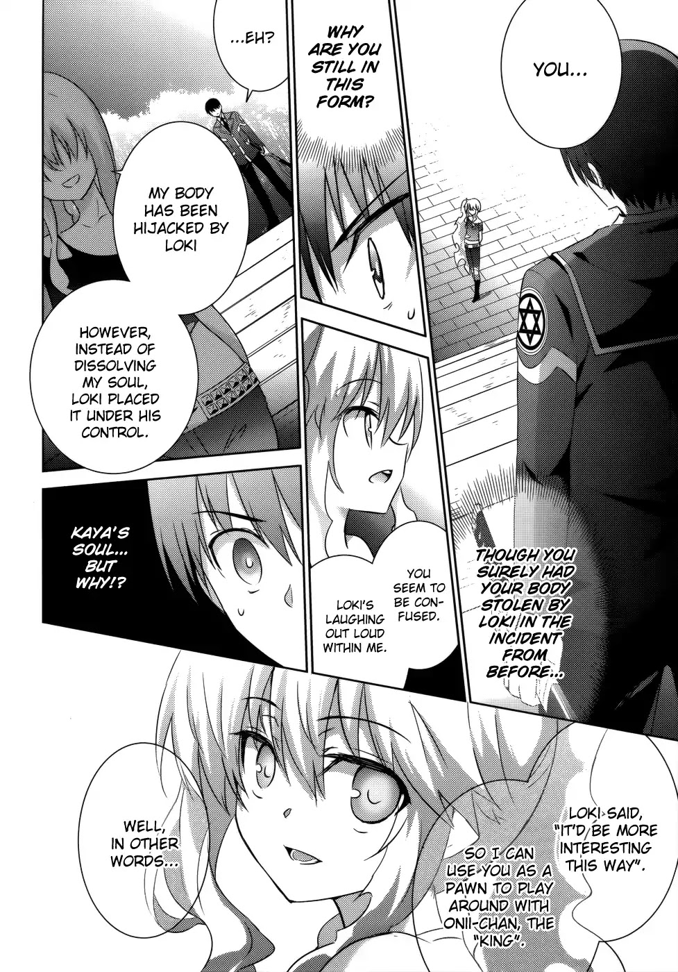 Magika no Kenshi to Shoukan Maou chapter 23 page 4