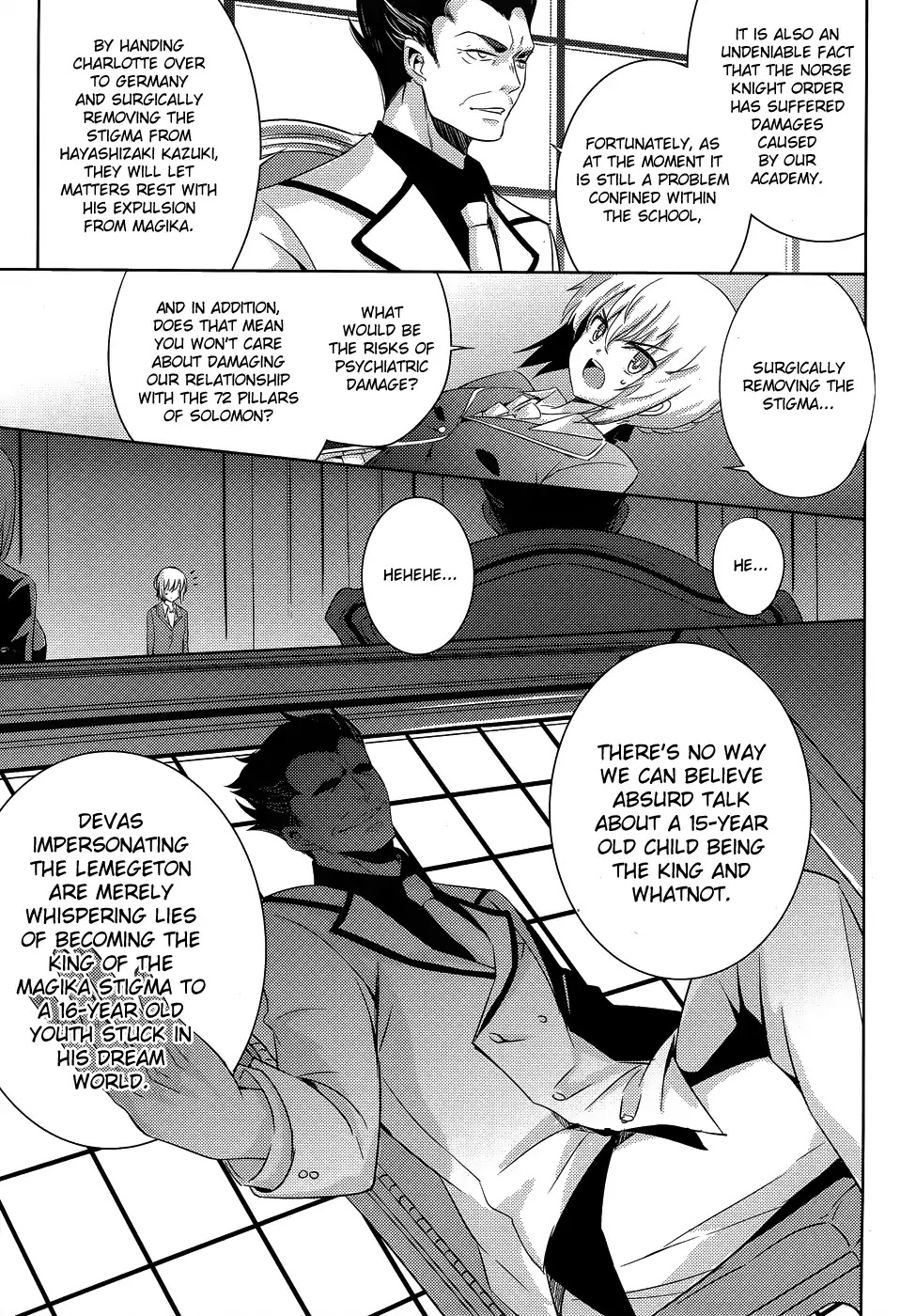 Magika no Kenshi to Shoukan Maou chapter 26 page 11