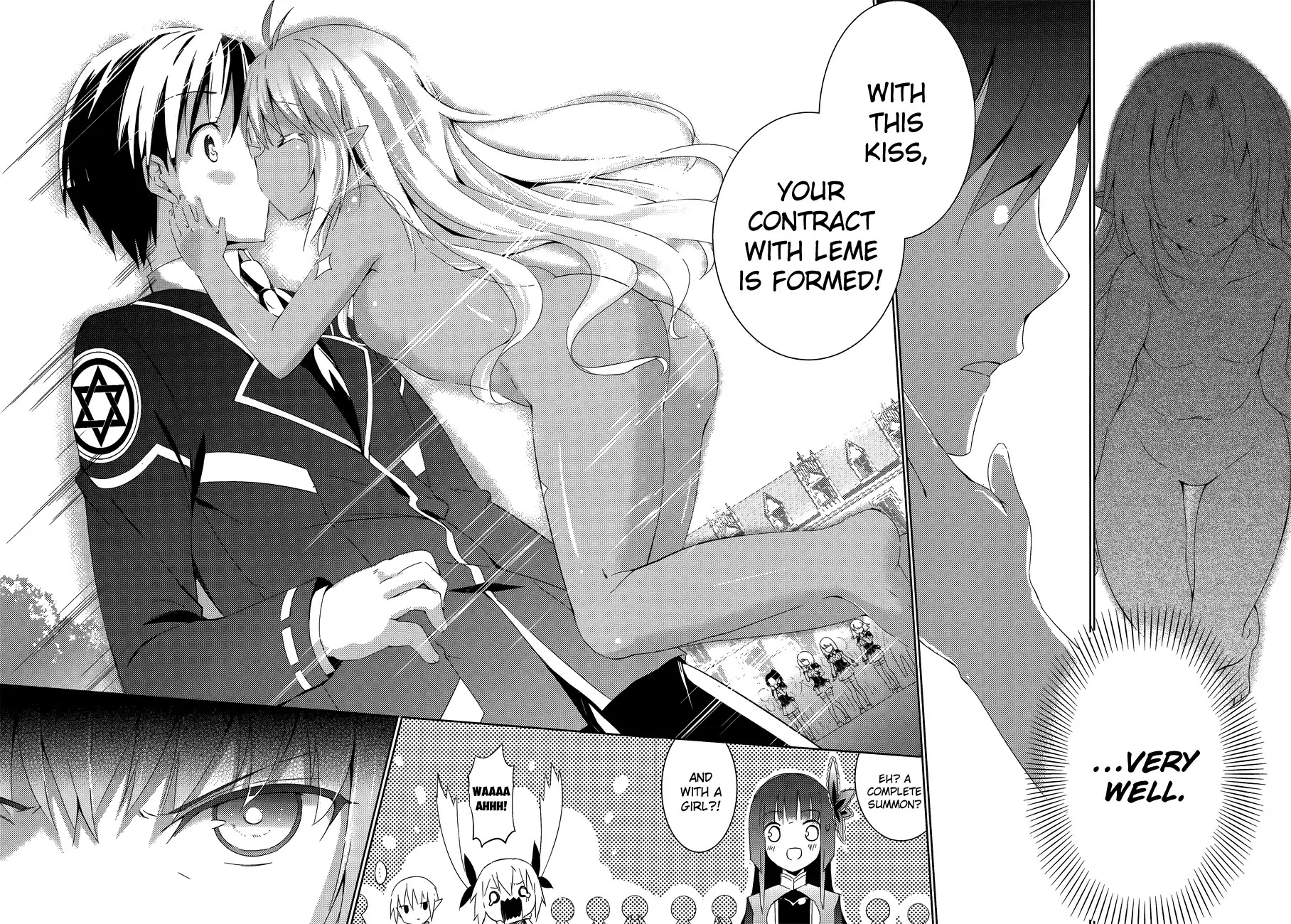 Magika no Kenshi to Shoukan Maou chapter 3 page 13