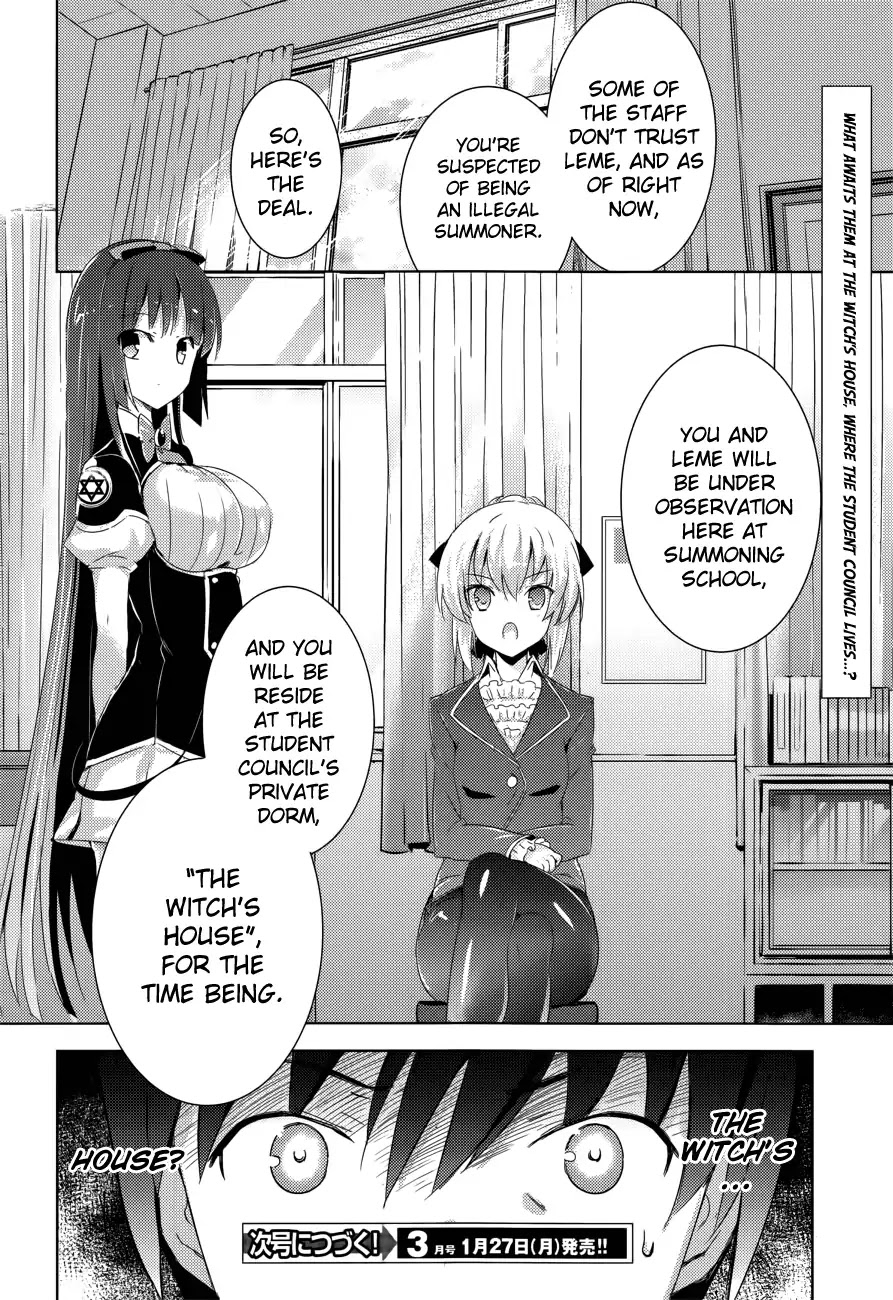 Magika no Kenshi to Shoukan Maou chapter 3 page 24