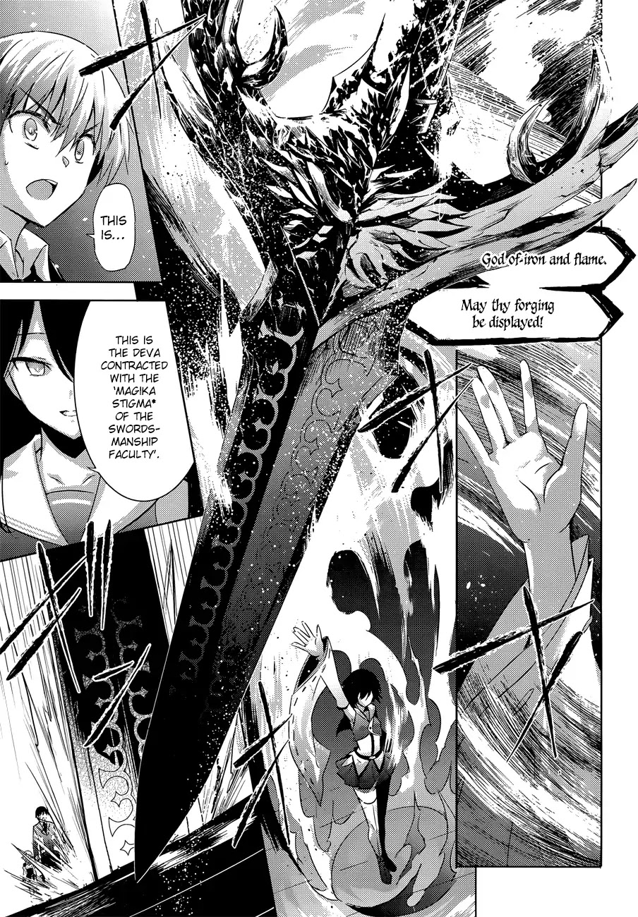 Magika no Kenshi to Shoukan Maou chapter 30 page 10