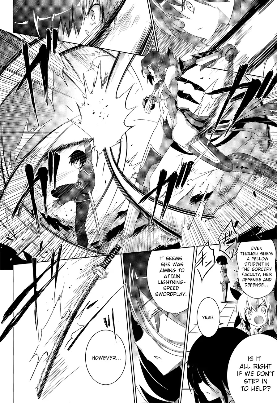 Magika no Kenshi to Shoukan Maou chapter 31 page 7