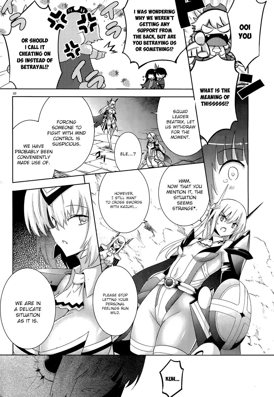 Magika no Kenshi to Shoukan Maou chapter 37 page 24