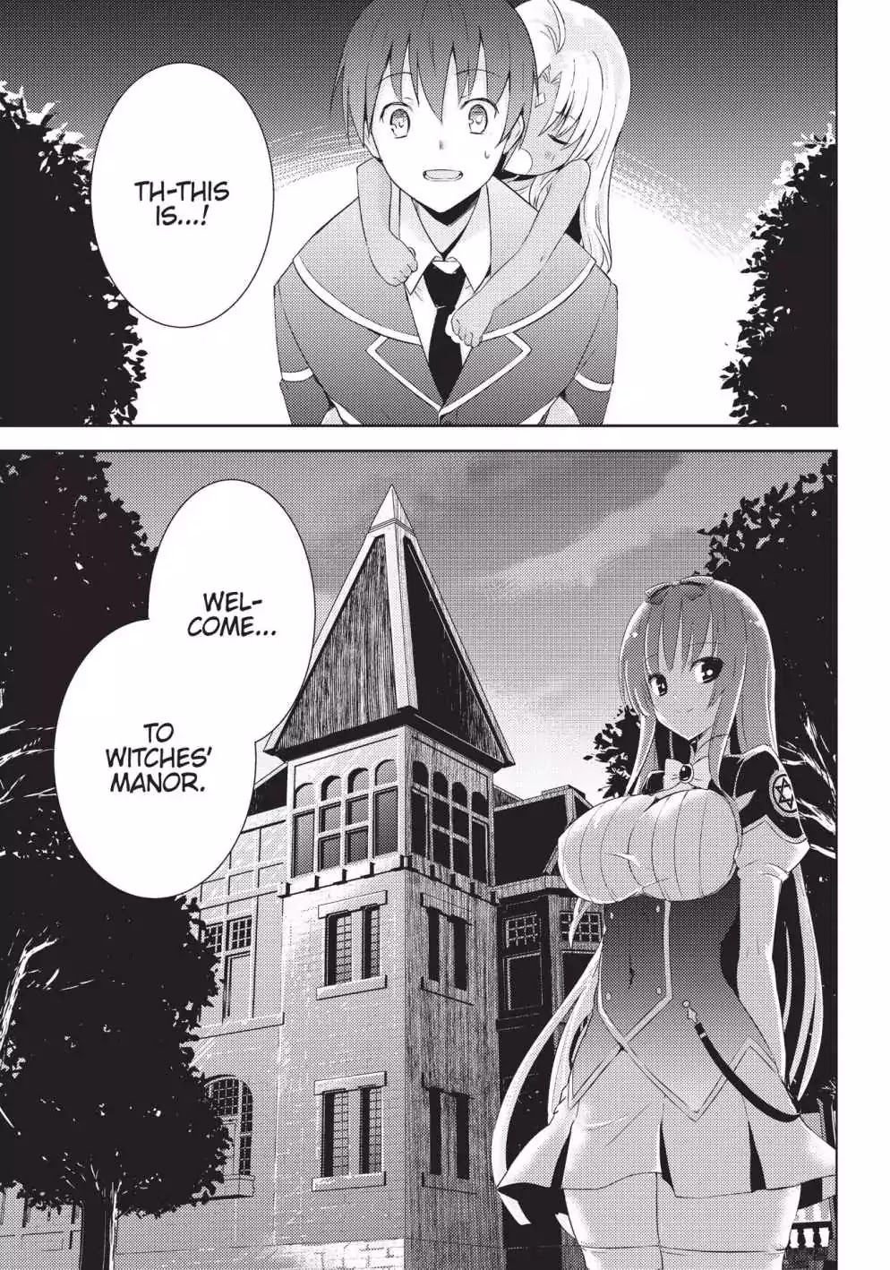 Magika no Kenshi to Shoukan Maou chapter 4 page 1