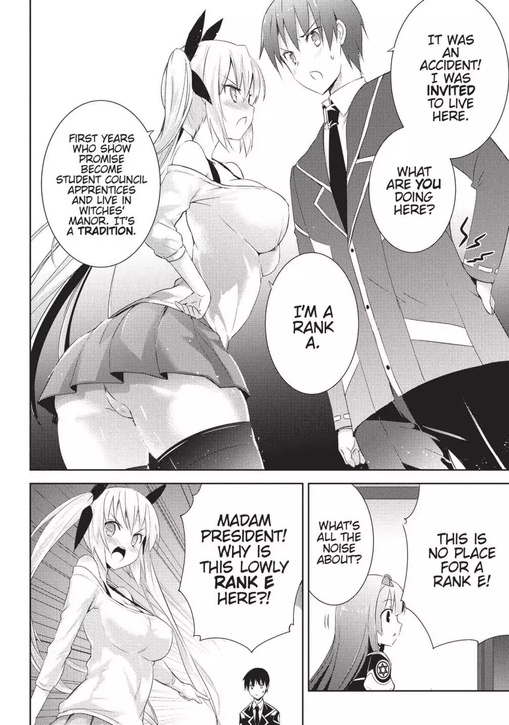 Magika no Kenshi to Shoukan Maou chapter 4 page 10