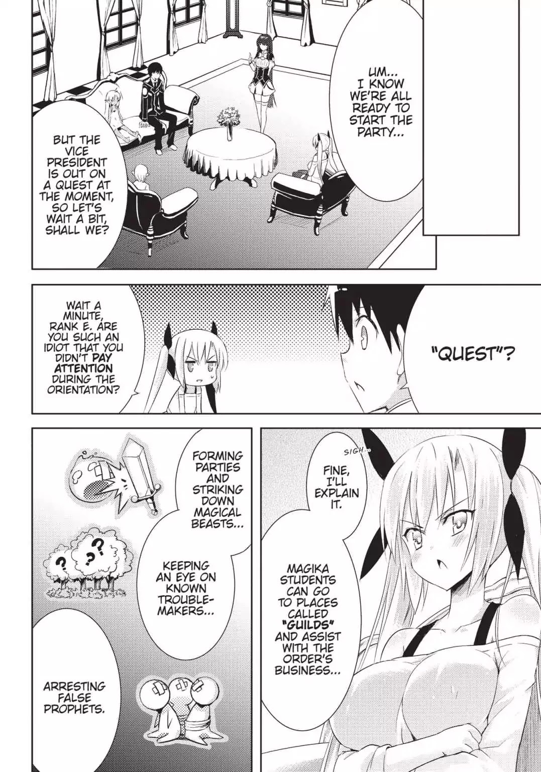 Magika no Kenshi to Shoukan Maou chapter 4 page 12