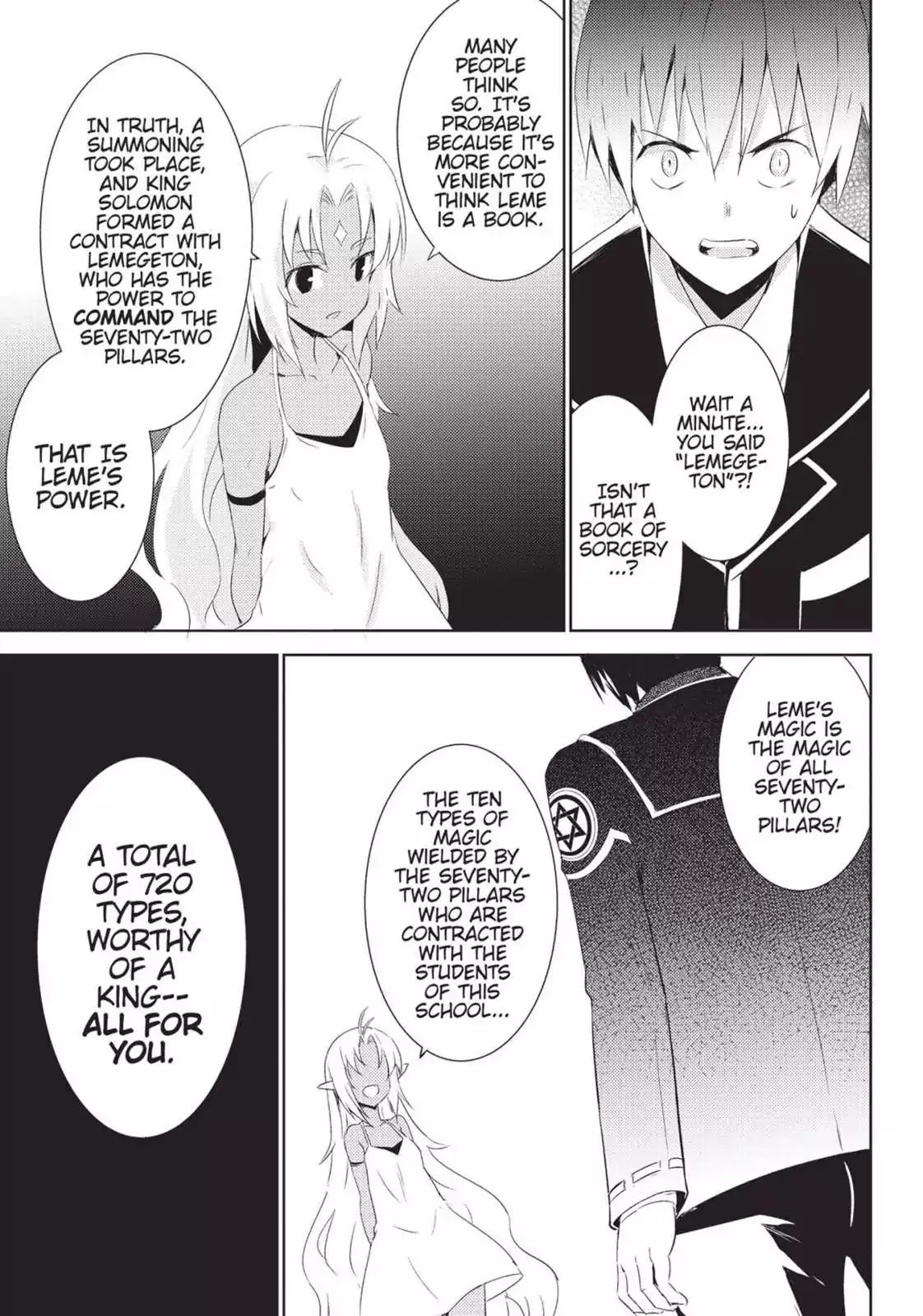 Magika no Kenshi to Shoukan Maou chapter 4 page 21