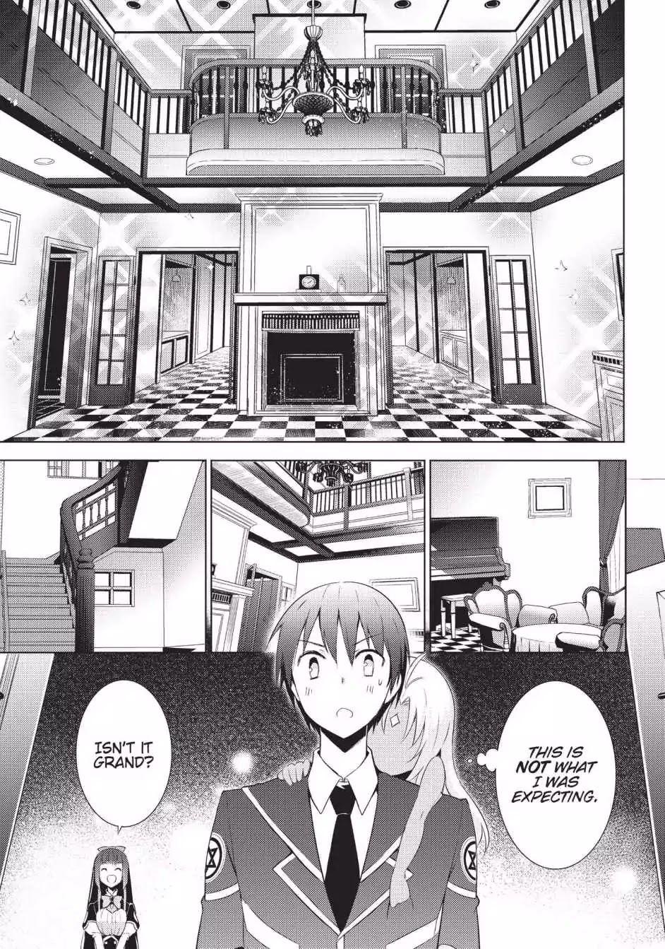 Magika no Kenshi to Shoukan Maou chapter 4 page 3