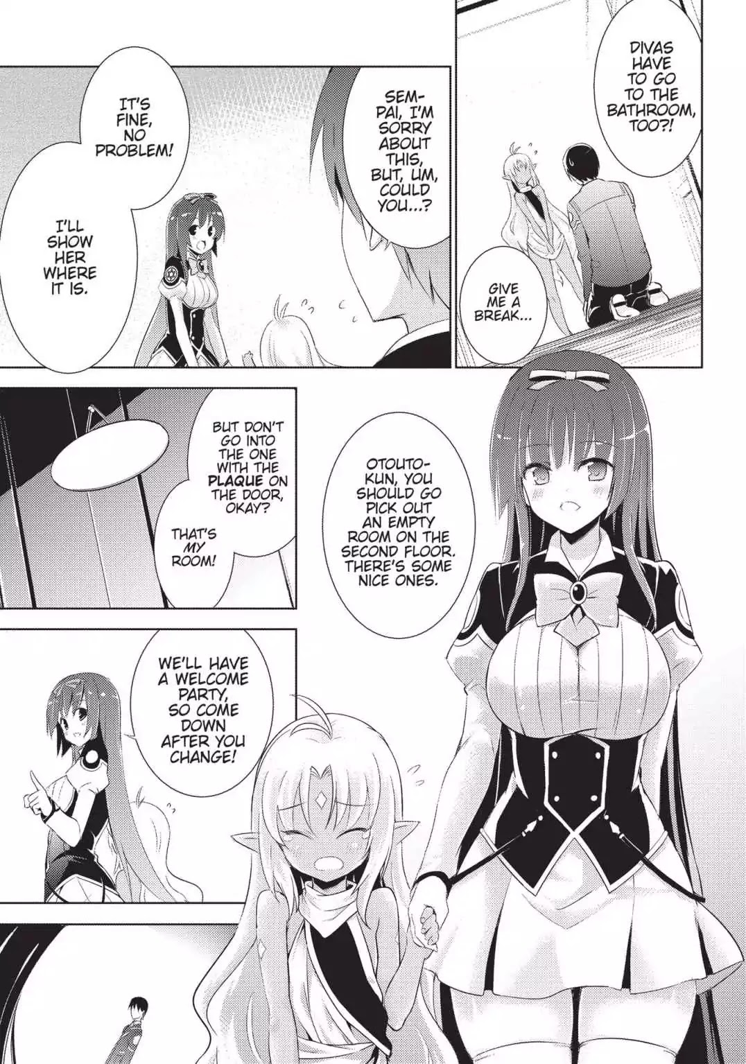 Magika no Kenshi to Shoukan Maou chapter 4 page 5