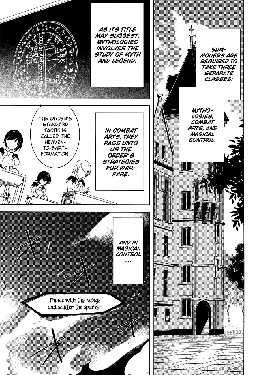 Magika no Kenshi to Shoukan Maou chapter 5 page 21