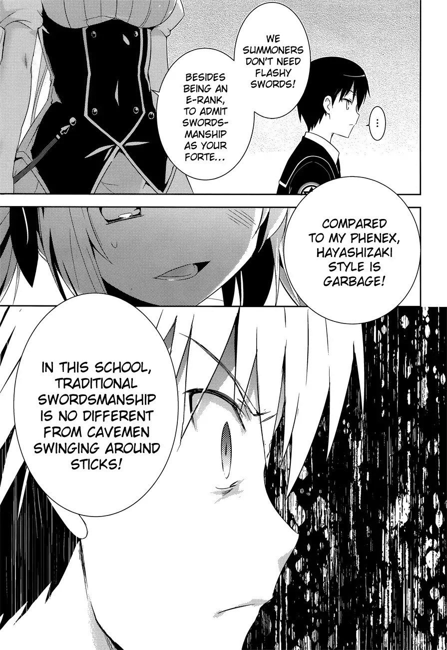 Magika no Kenshi to Shoukan Maou chapter 5 page 33