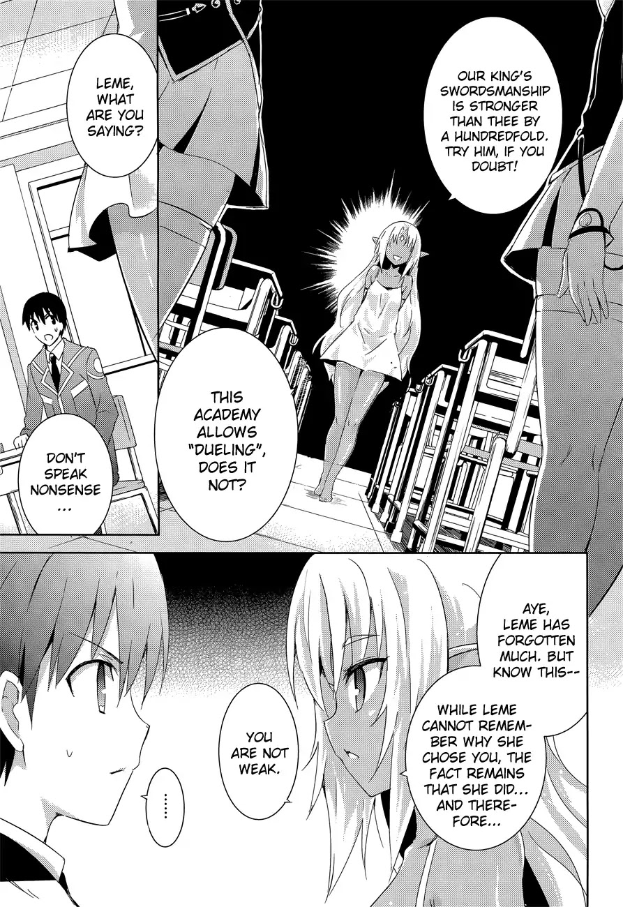 Magika no Kenshi to Shoukan Maou chapter 5 page 35