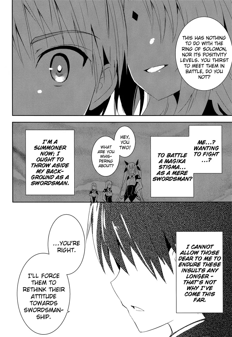 Magika no Kenshi to Shoukan Maou chapter 5 page 36