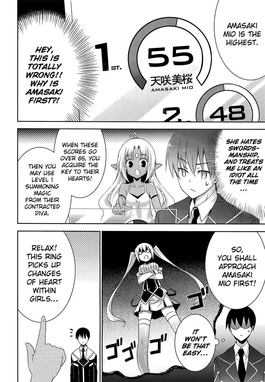 Magika no Kenshi to Shoukan Maou chapter 5 page 8