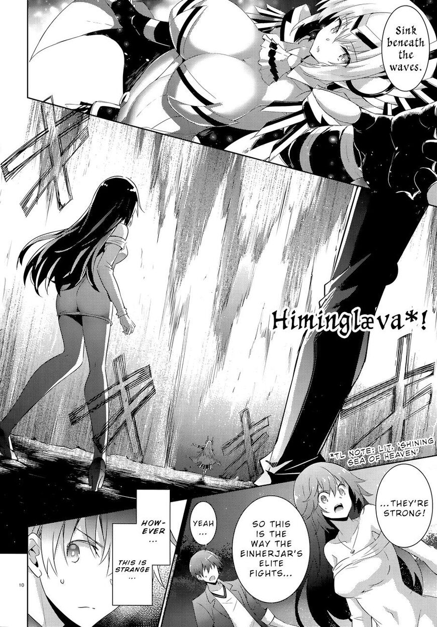 Magika no Kenshi to Shoukan Maou chapter 52 page 11