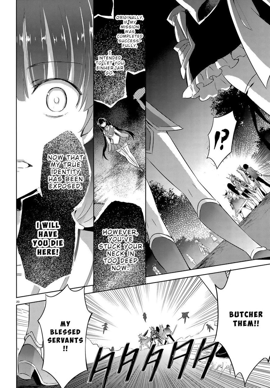 Magika no Kenshi to Shoukan Maou chapter 52 page 21