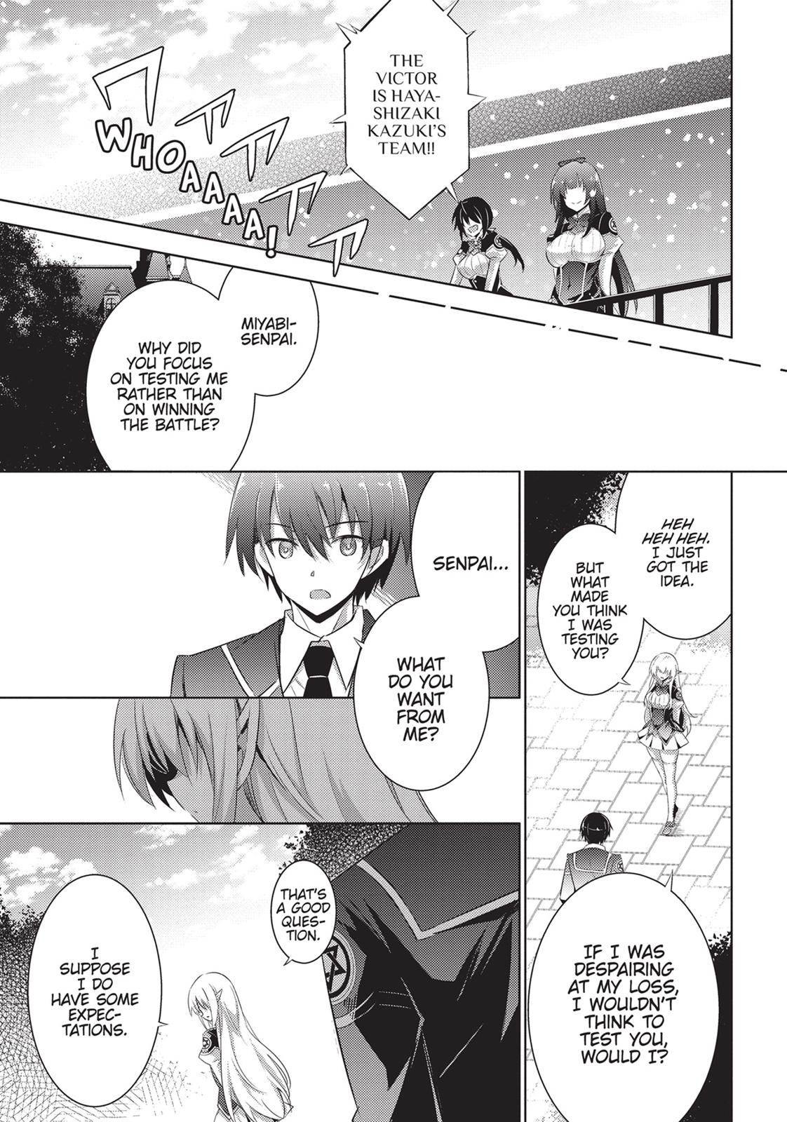 Magika no Kenshi to Shoukan Maou chapter 55 page 21