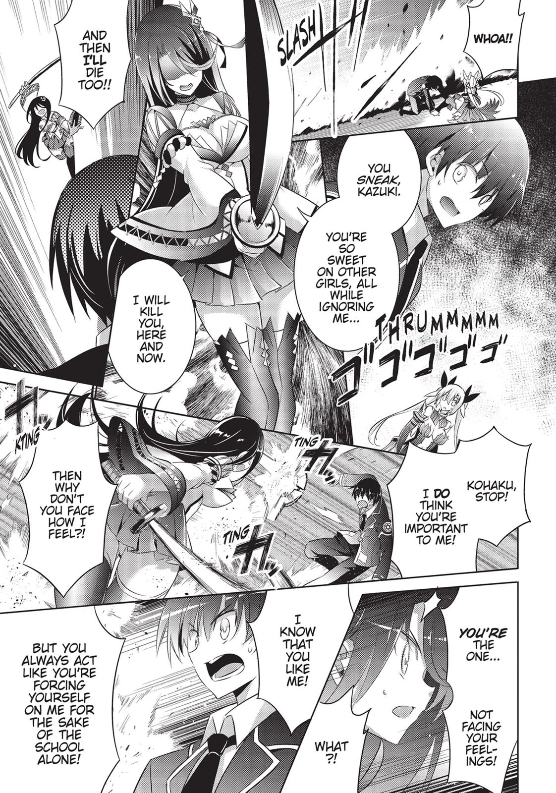 Magika no Kenshi to Shoukan Maou chapter 55 page 9