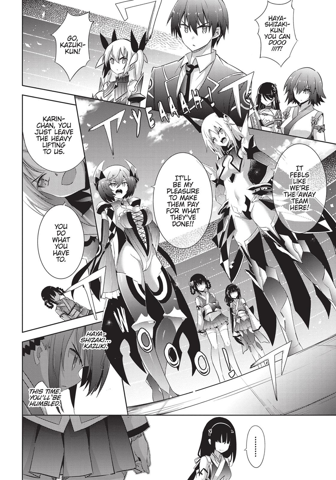 Magika no Kenshi to Shoukan Maou chapter 57 page 10