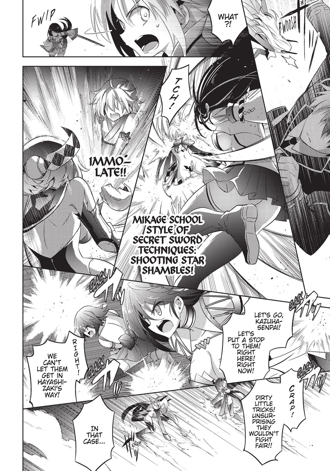 Magika no Kenshi to Shoukan Maou chapter 57 page 12