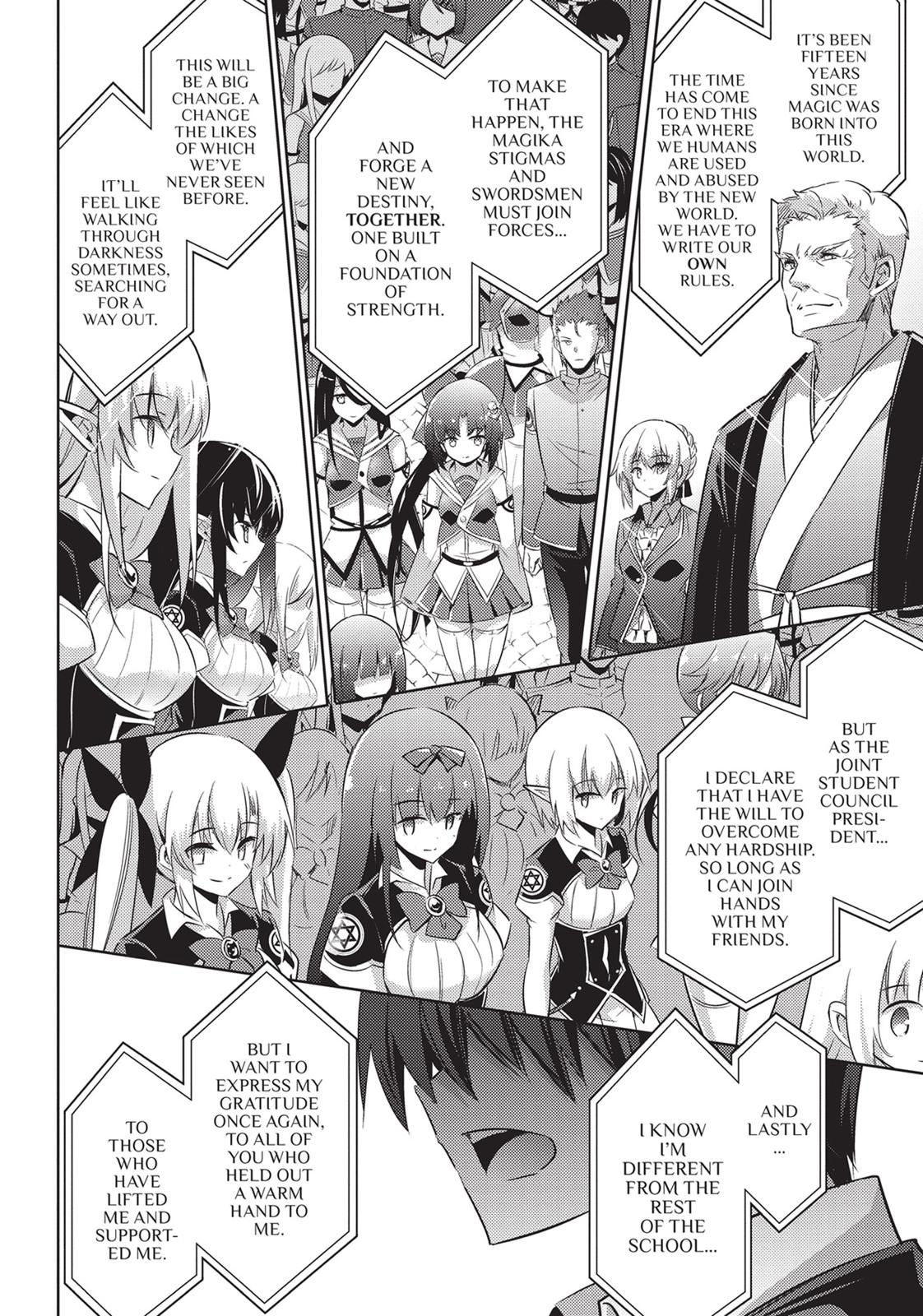 Magika no Kenshi to Shoukan Maou chapter 61 page 20