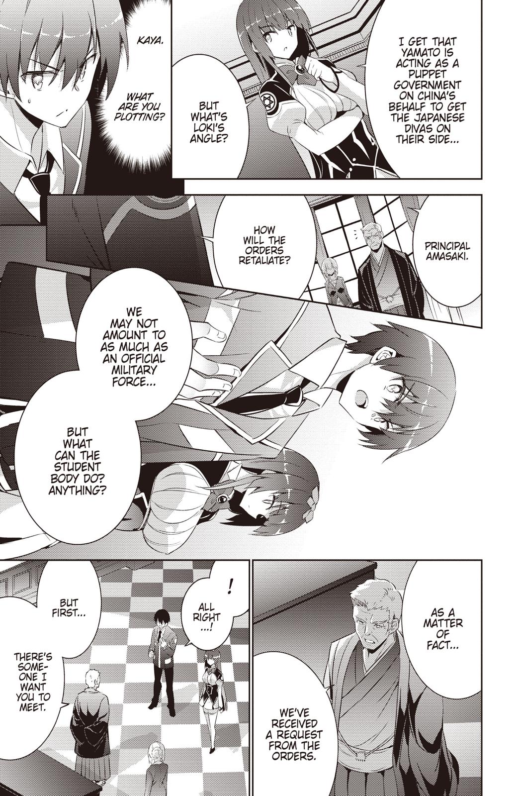 Magika no Kenshi to Shoukan Maou chapter 65 page 7