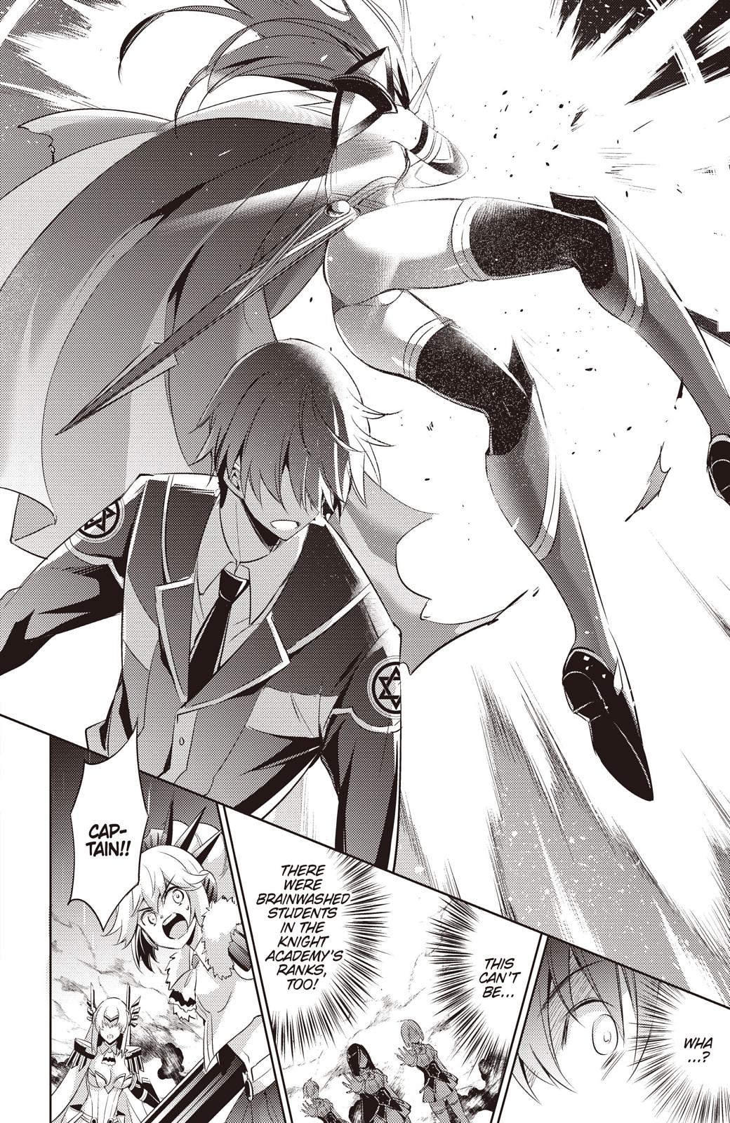 Magika no Kenshi to Shoukan Maou chapter 67 page 10