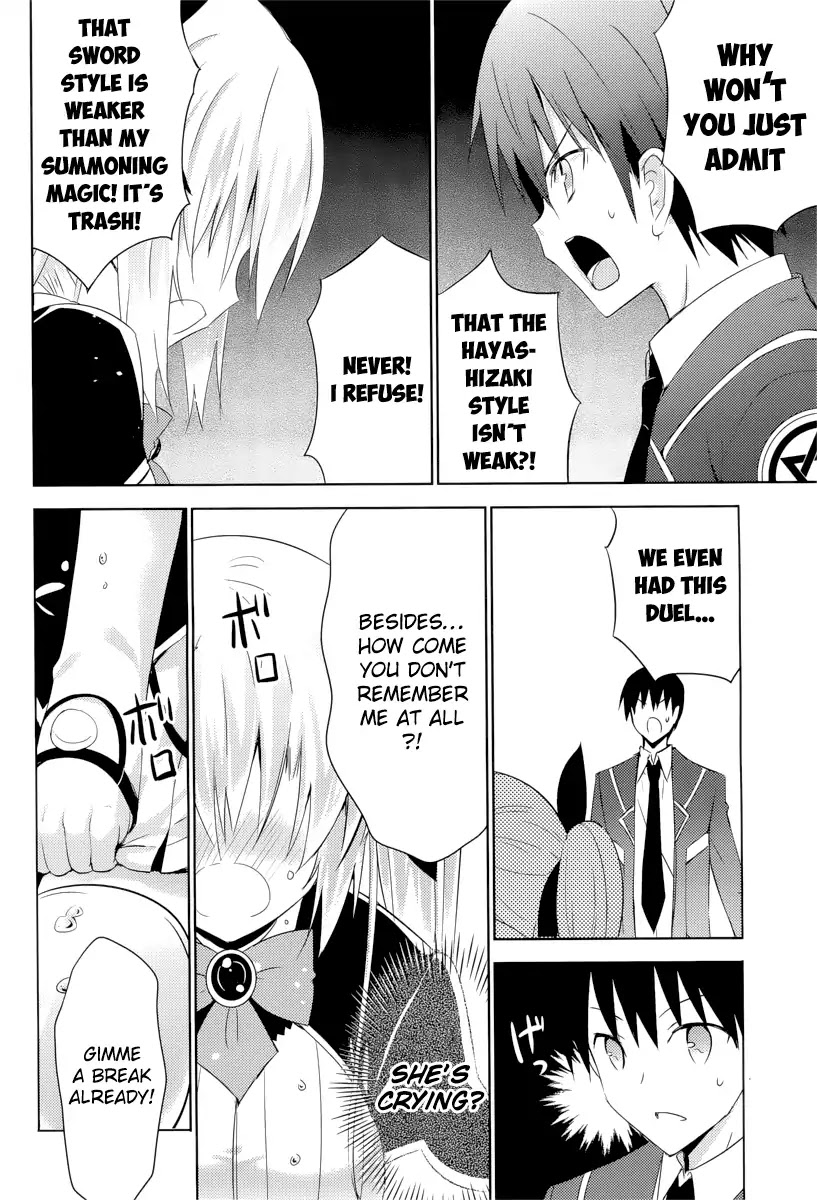 Magika no Kenshi to Shoukan Maou chapter 7 page 19