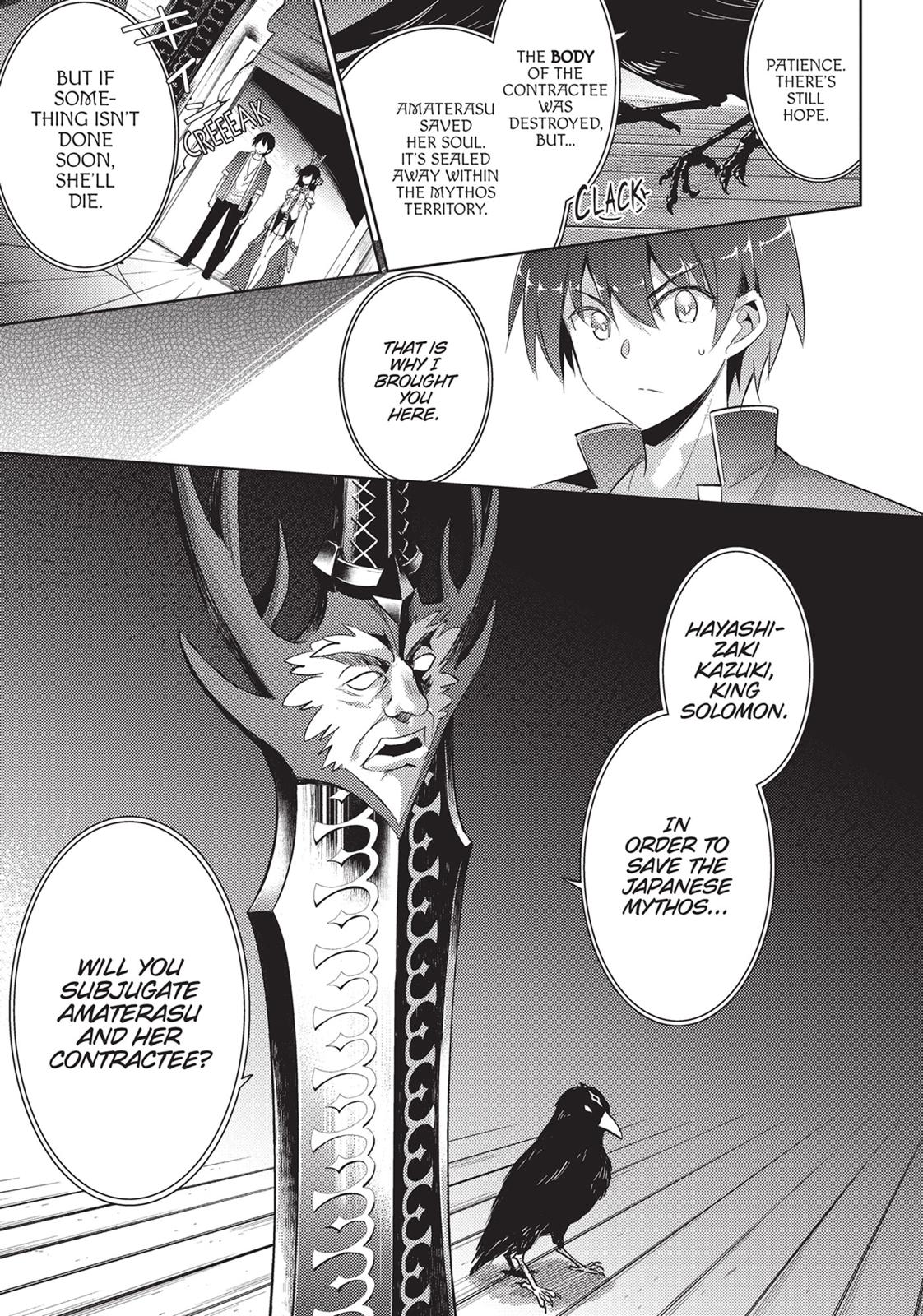 Magika no Kenshi to Shoukan Maou chapter 72 page 3