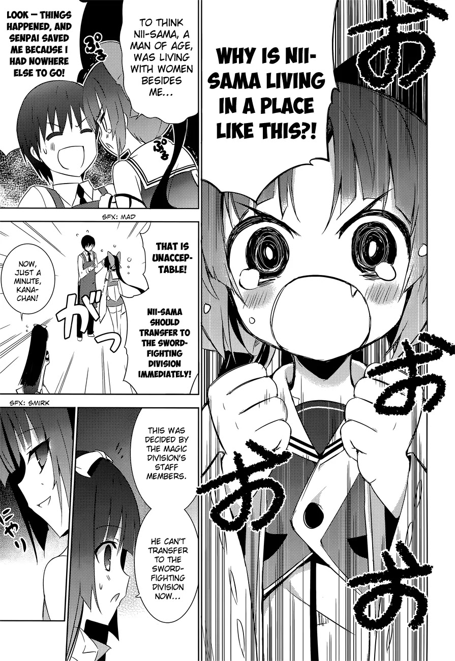 Magika no Kenshi to Shoukan Maou chapter 8 page 13