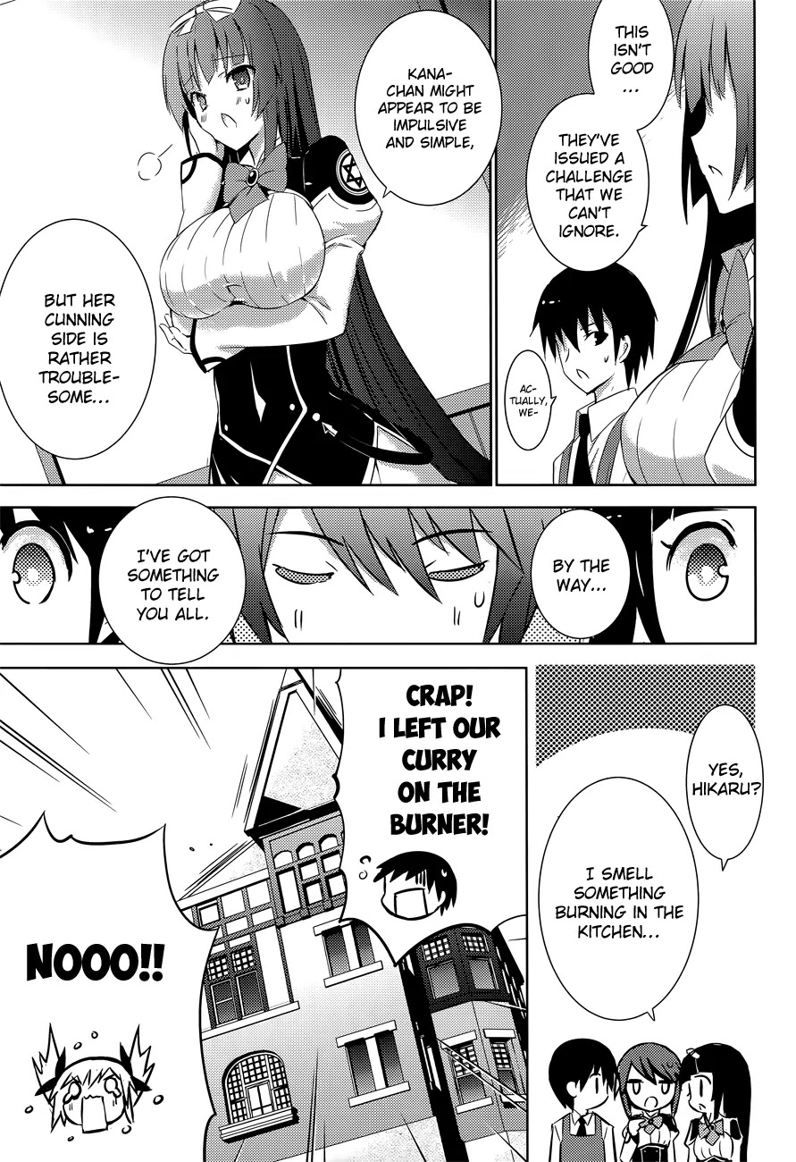 Magika no Kenshi to Shoukan Maou chapter 8 page 23