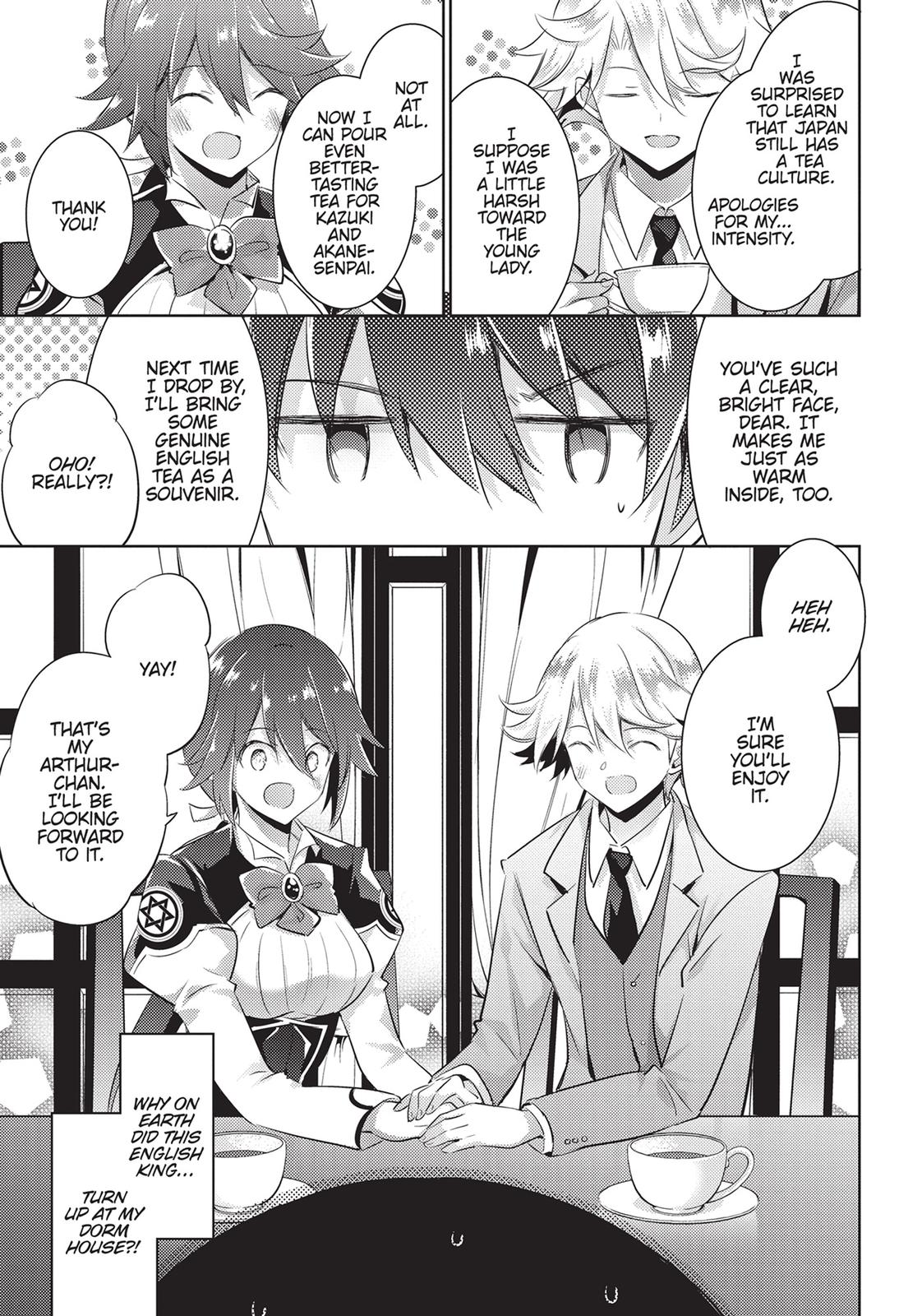 Magika no Kenshi to Shoukan Maou chapter 80 page 1