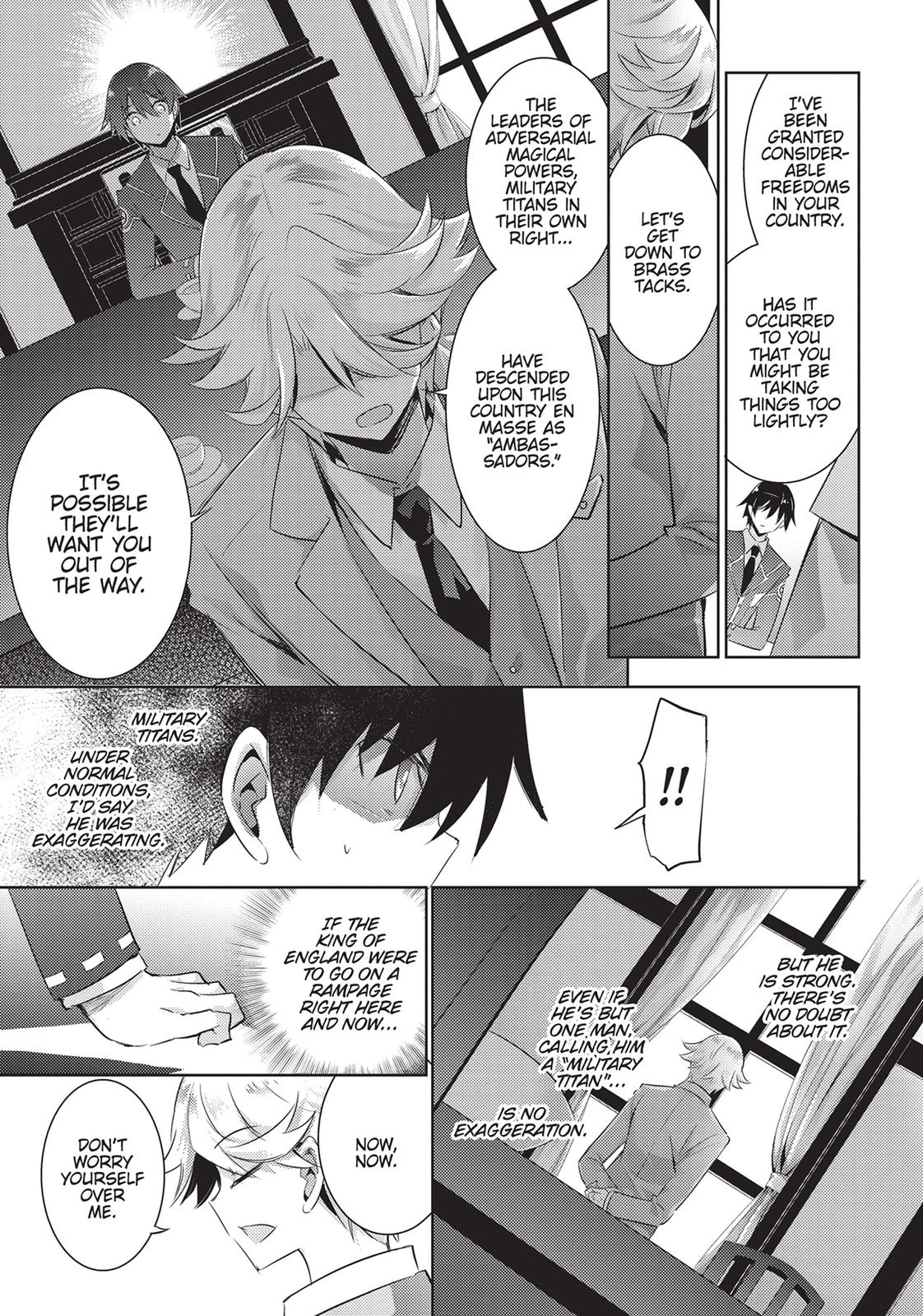 Magika no Kenshi to Shoukan Maou chapter 80 page 5