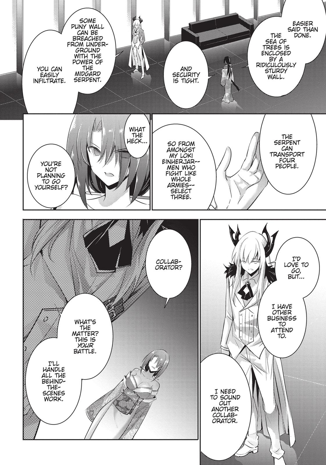 Magika no Kenshi to Shoukan Maou chapter 83 page 12