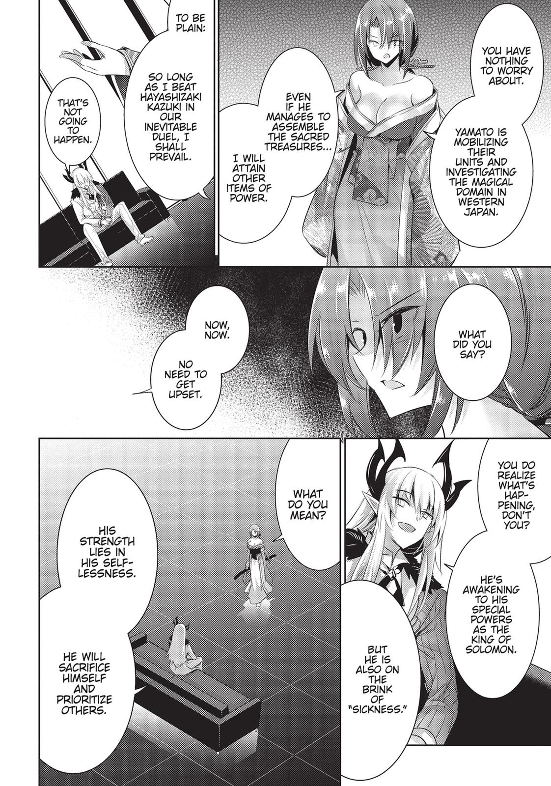 Magika no Kenshi to Shoukan Maou chapter 83 page 8